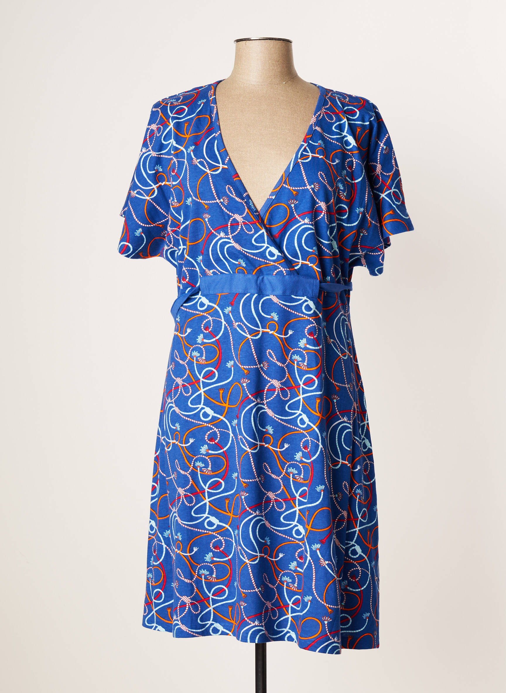 Rose Pomme Chemises De Nuit Femme couleur bleu
