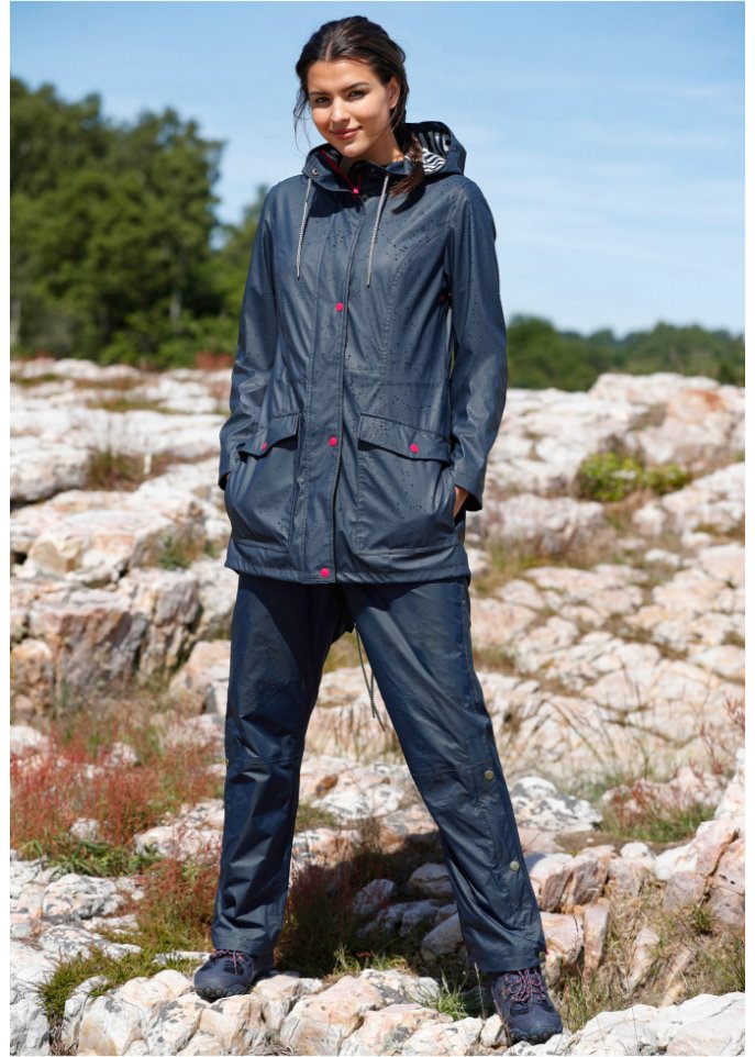Funktionale-Regenjacke, wasserabweisend