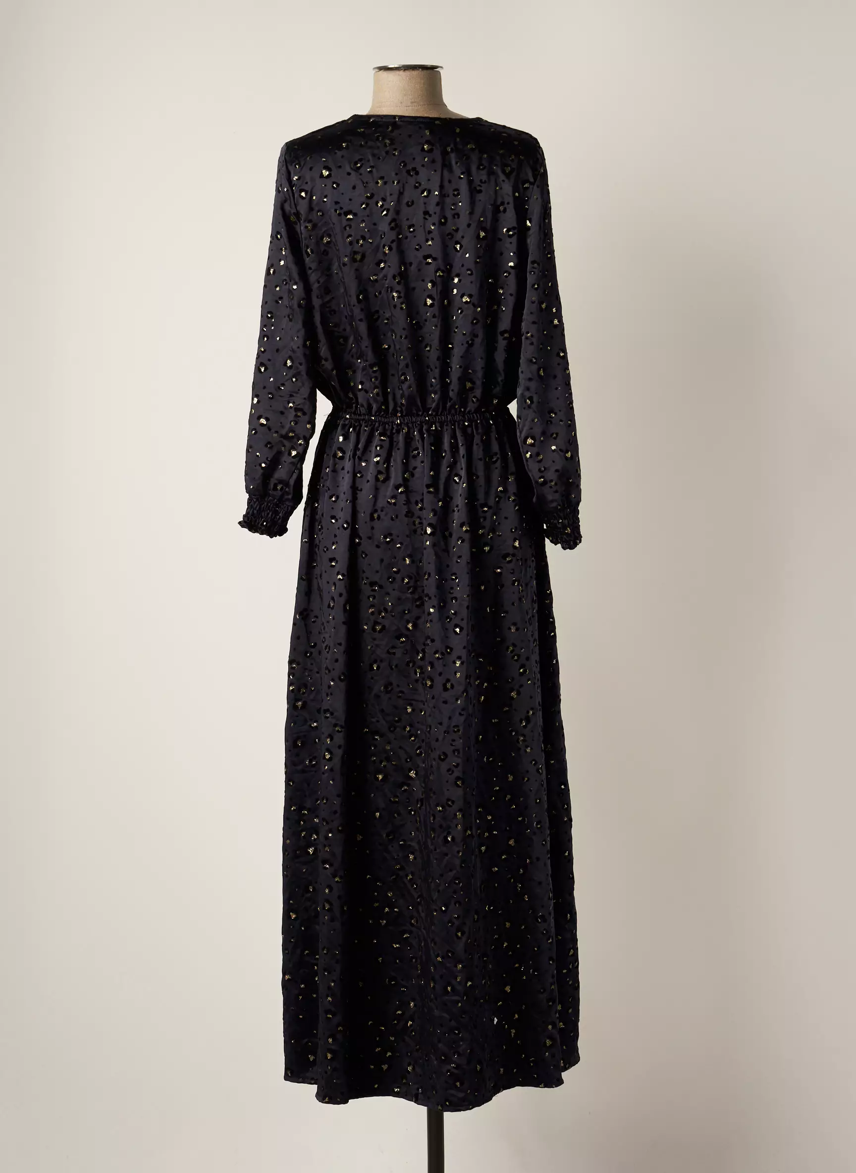 Vintage Love Robes Longues Femme couleur bleu