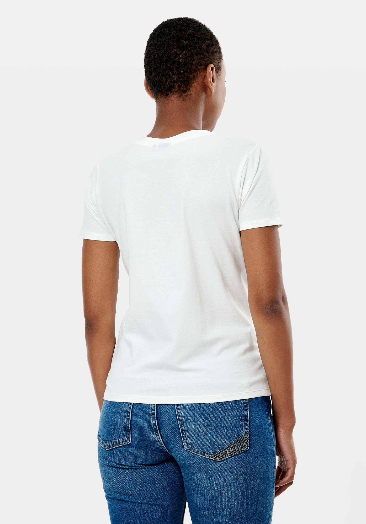 LOVET  T-shirt blanc Femme