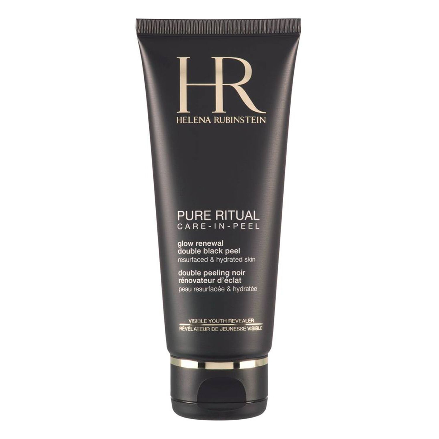 Helena Rubinstein Pure Ritual Care in Peel Double peeling Nettoyant peeling noir rénovateur d'éclat 100 ml