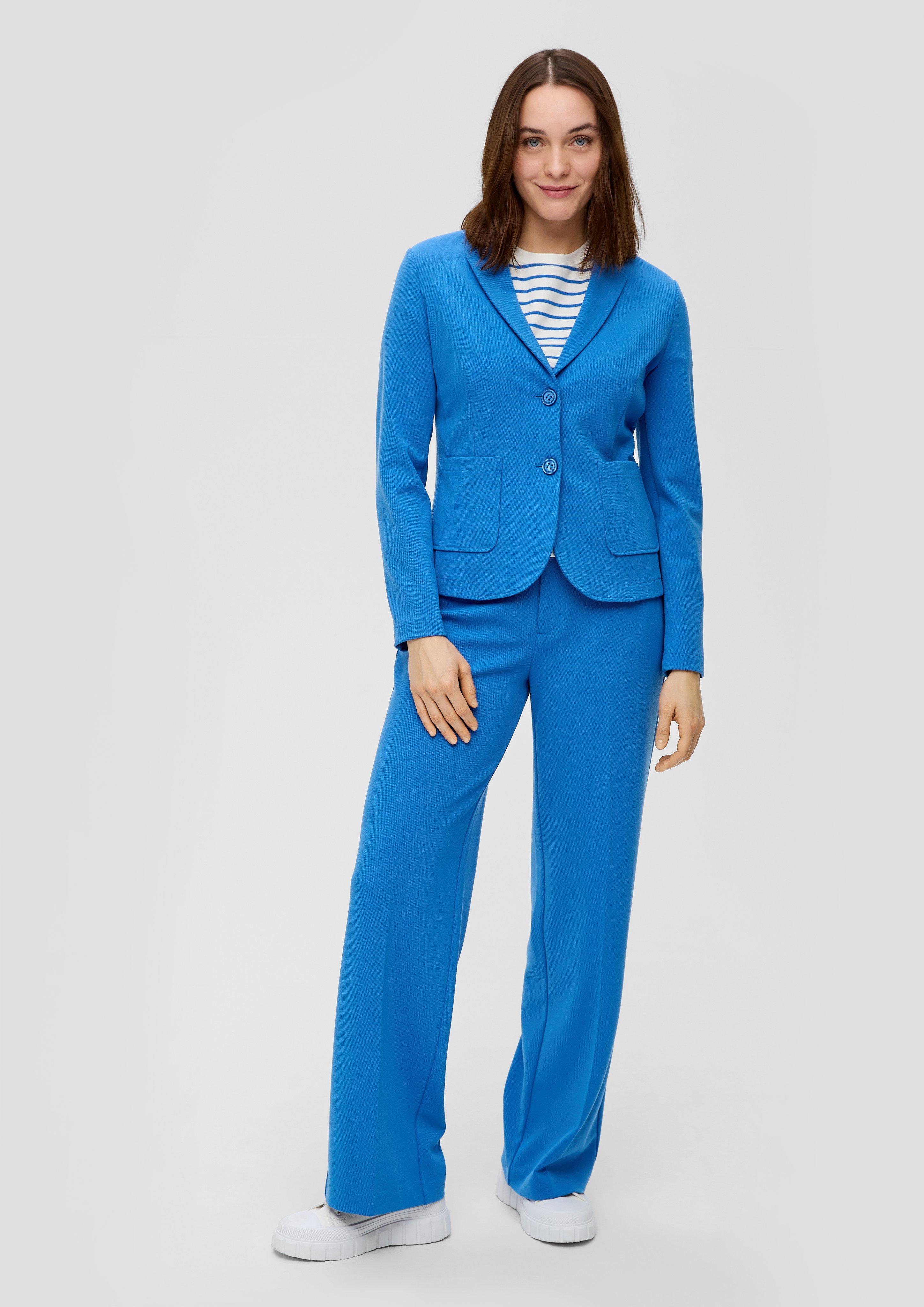 Blazer aus strukturiertem Jersey  2140914-5531