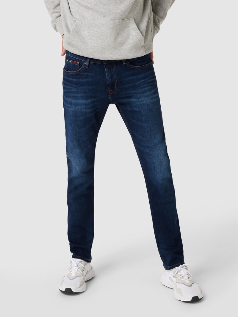 Slim Fit Jeans mit Stretch-Anteil Modell 'Scanton' in jeans