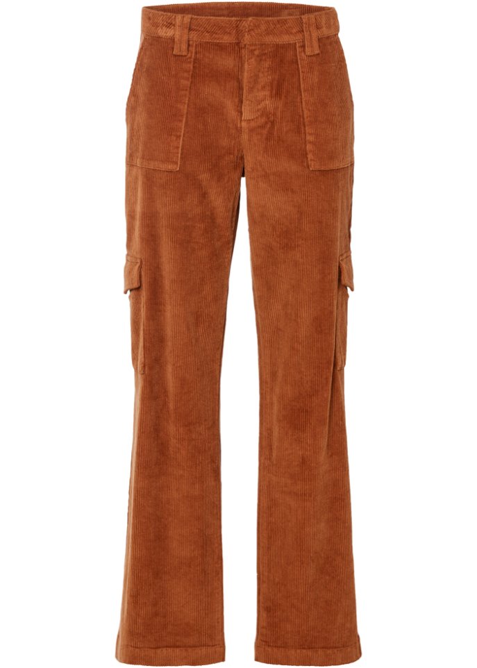Cordhose mit Cargotaschen