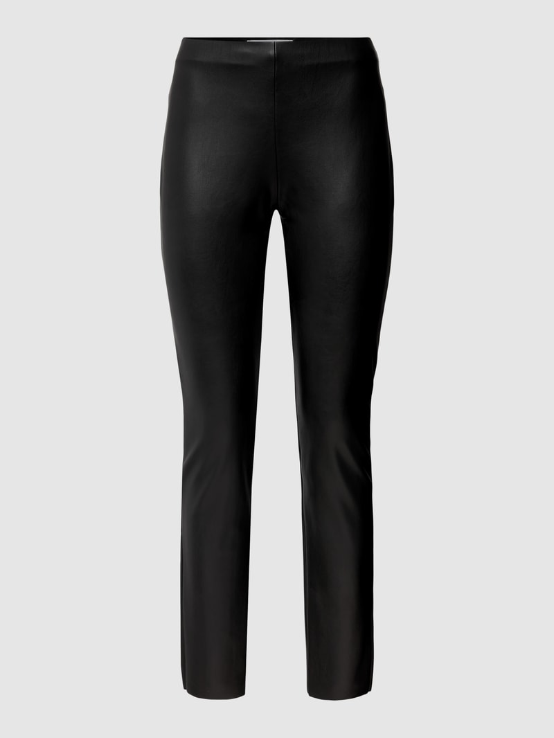 Leggings in Leder-Optik Modell 'RESA' in schwarz