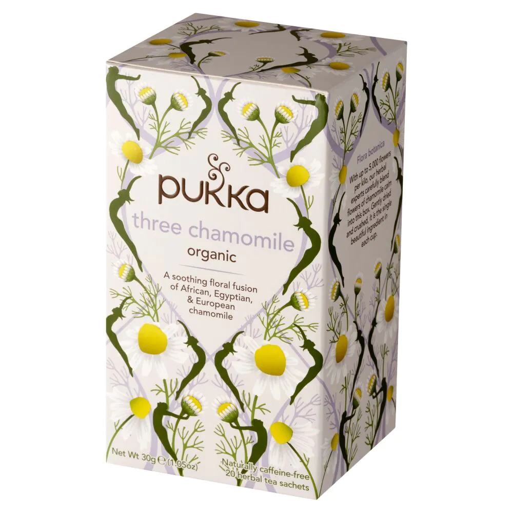 „Pukka“ ekologiški „Trys ramunėlės“ 20 pakelių