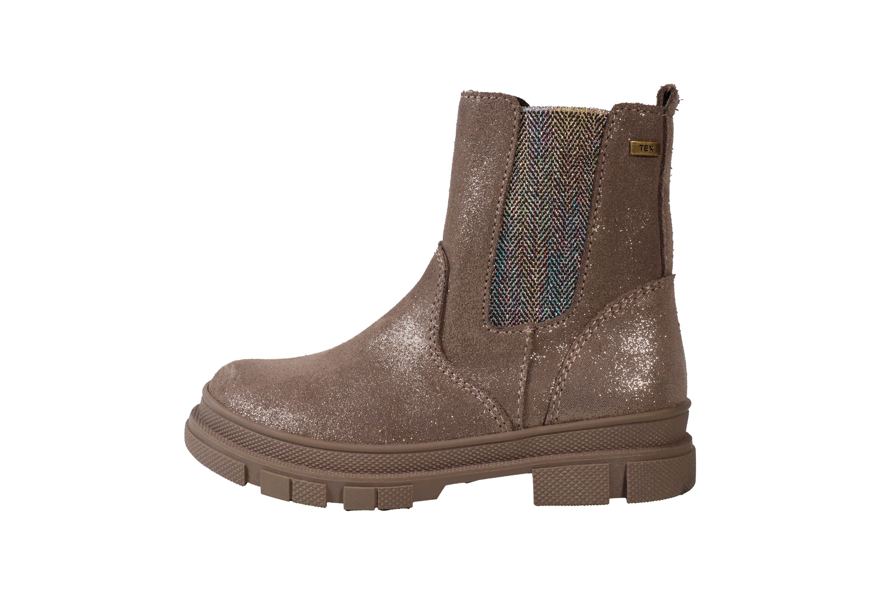 Lurchi Stiefelette Pira-TEX - taupe glitter