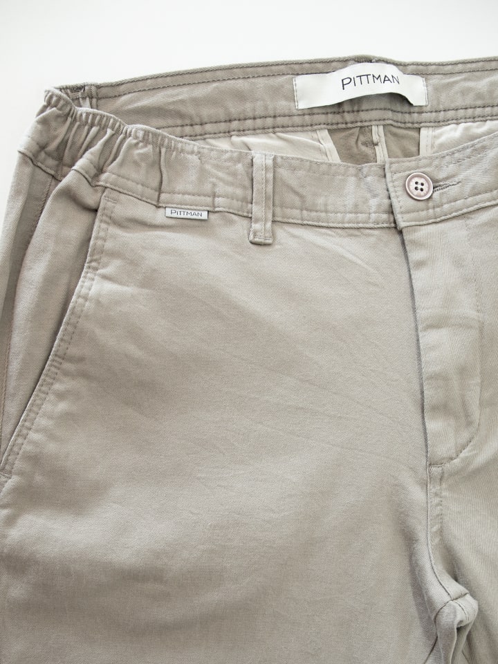Pittman Stretch Chino Hose Andrew in Sand günstig kaufen