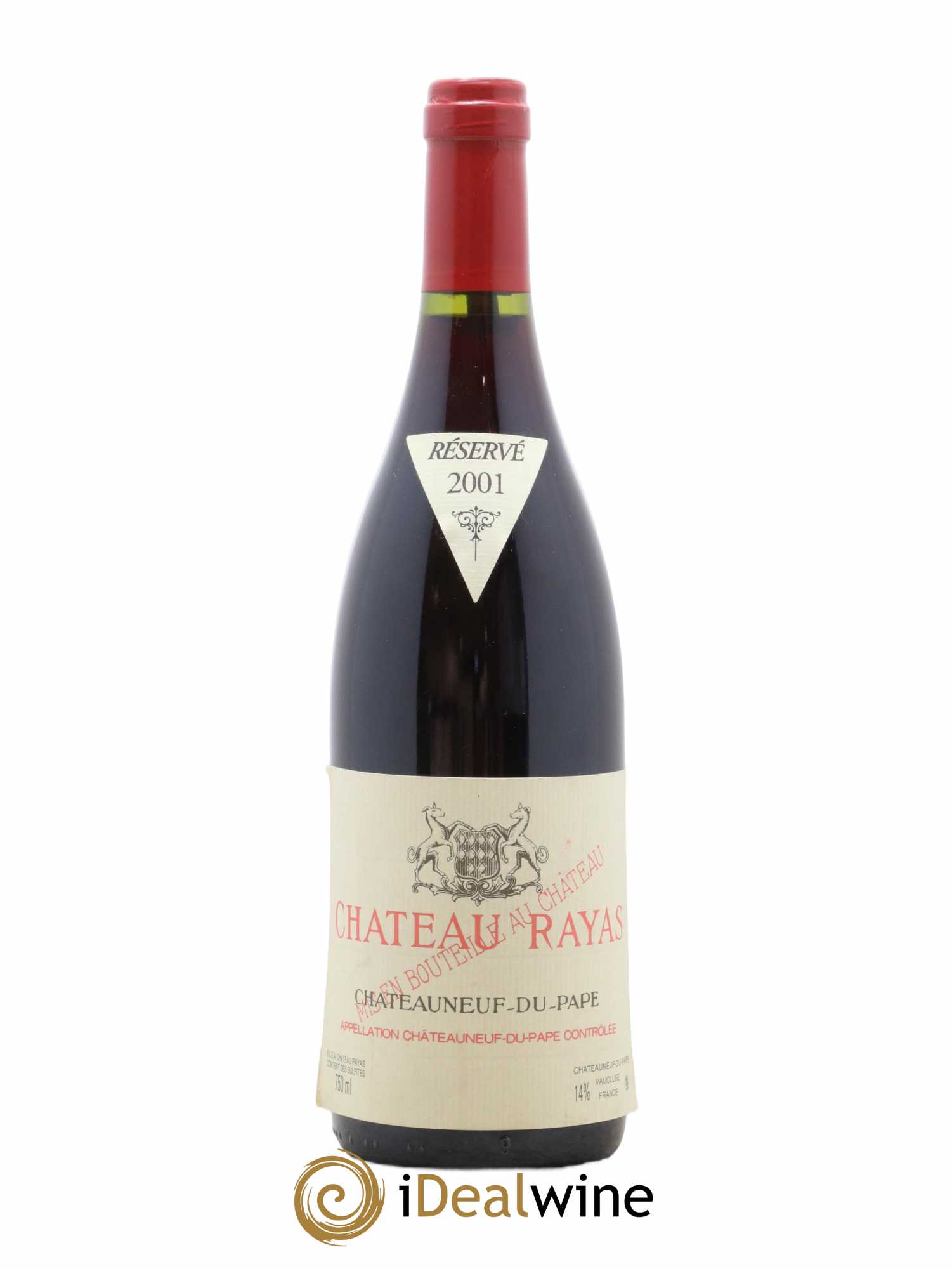 Châteauneuf-du-Pape Château Rayas Emmanuel Reynaud  2001 - Lot de 1 Bouteille