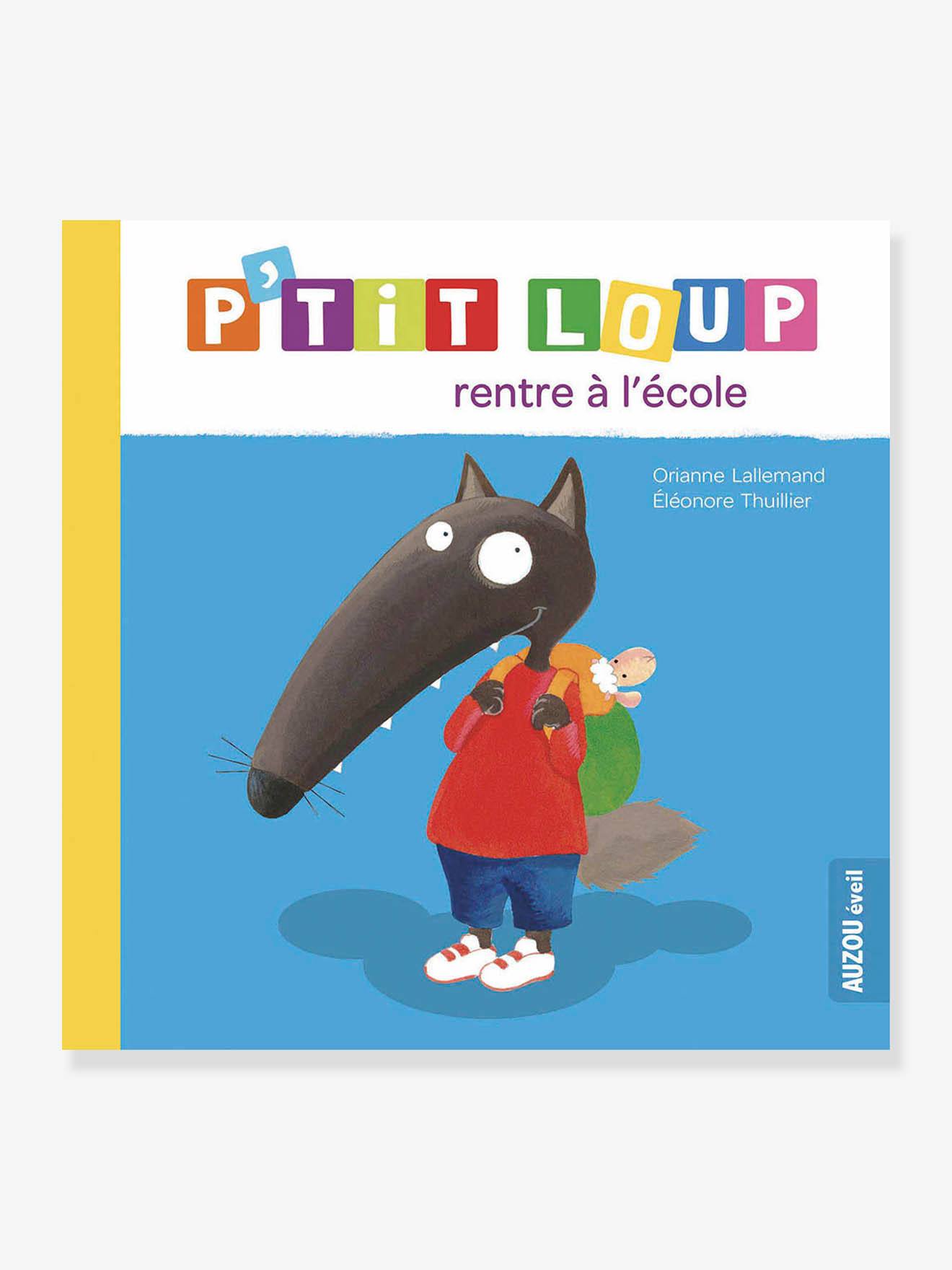 P’TIT LOUP rentre à l’école AUZOU bleu