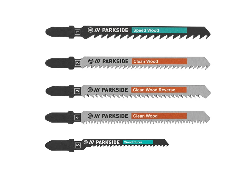 Lâminas de serra vertical PARKSIDE® PSTZ 3 A1, 5 unidades
