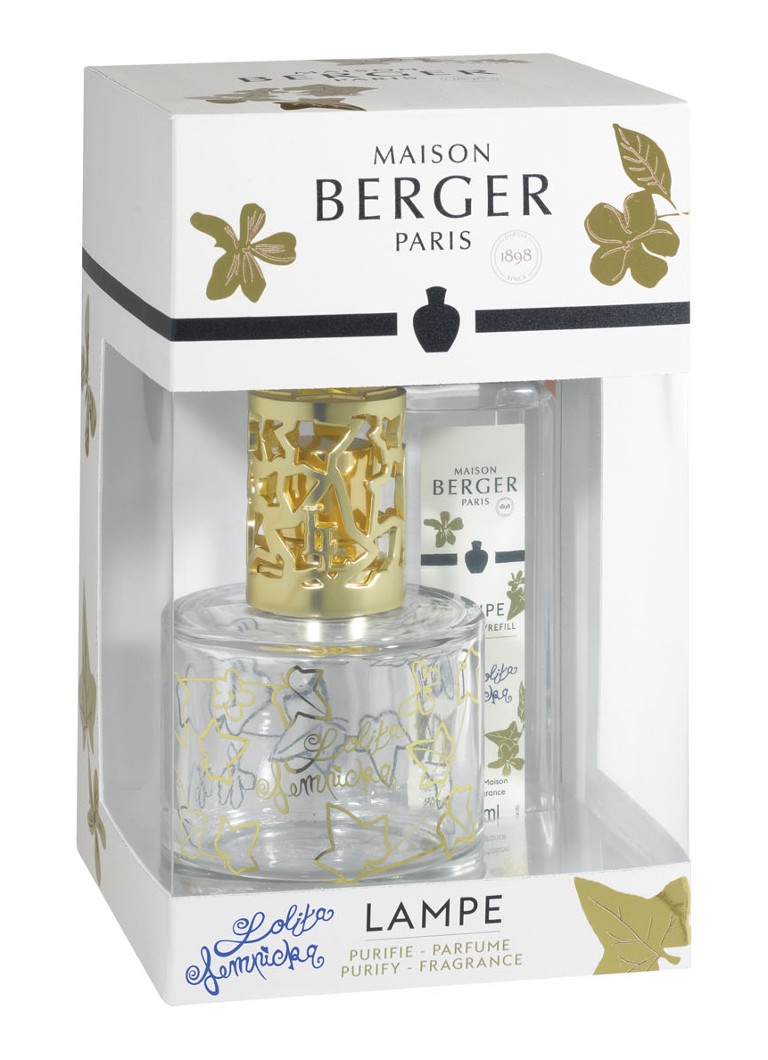 Maison Berger Pure Lolita Lempicka Transparent fragrance burner with refill in gift set