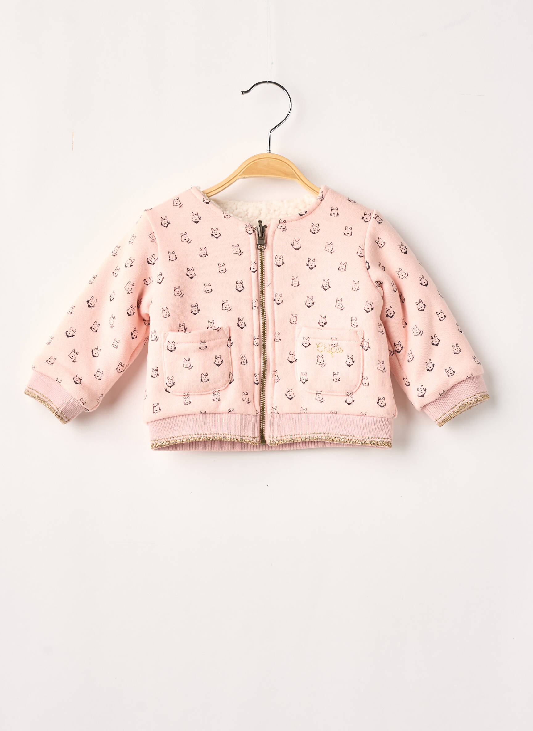 Chipie Doudounes Fille couleur beige