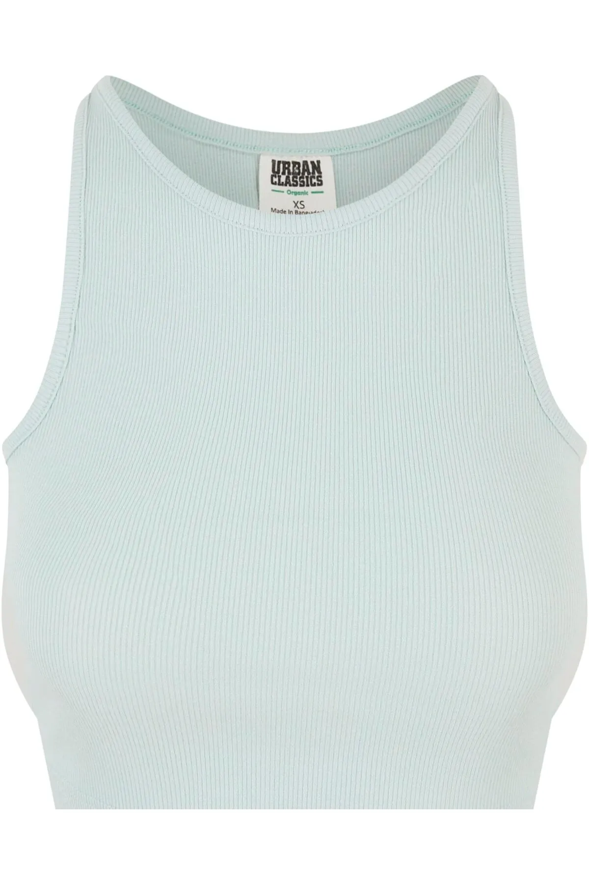 Urban Classics  Damen Ladies Organic Cotton Cropped Rib Top