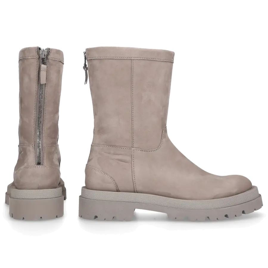 305 SOBE - Stiefel KARMA Nubukleder - grau