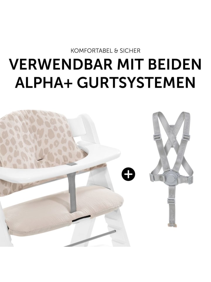 Hauck Sitzkissen / Hochstuhlauflage für Alpha Hochstuhl - in beige,braun günstig kaufen onesize