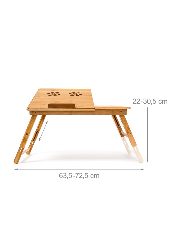 relaxdays Betttablett in Natur- (B)72,5 x (H)30,5 x (T)35 cm günstig kaufen onesize