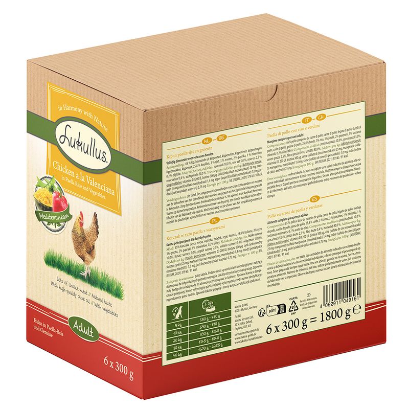 Lukullus Adult Frischebeutel 6 x 300 g zu TOP-Preisen | bitiba %