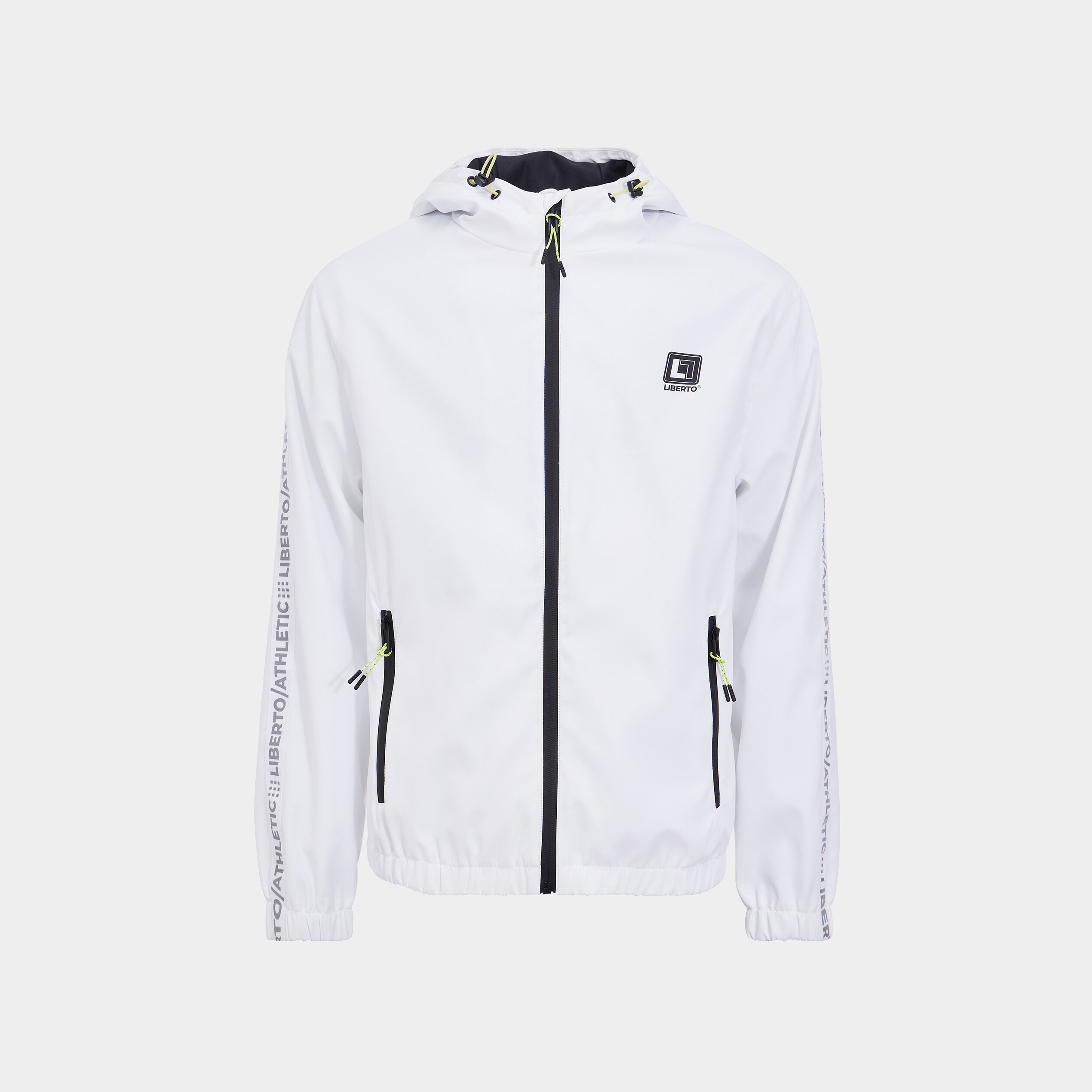 Veste imperméable à capuche Liberto blanc homme | La Halle