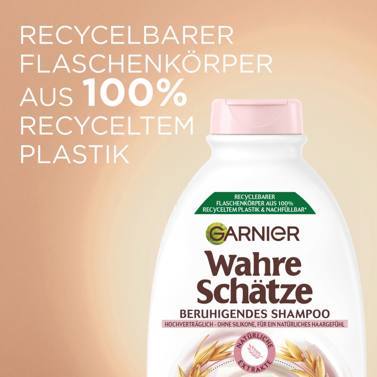 Shampoo  Sanfte Hafermilch, empfindliches Haar, 400 ml
