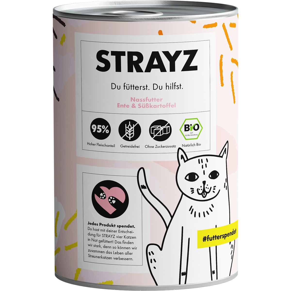 STRAYZ Bio Ente & Süßkartoffel günstig kaufen bei ZooRoyal
