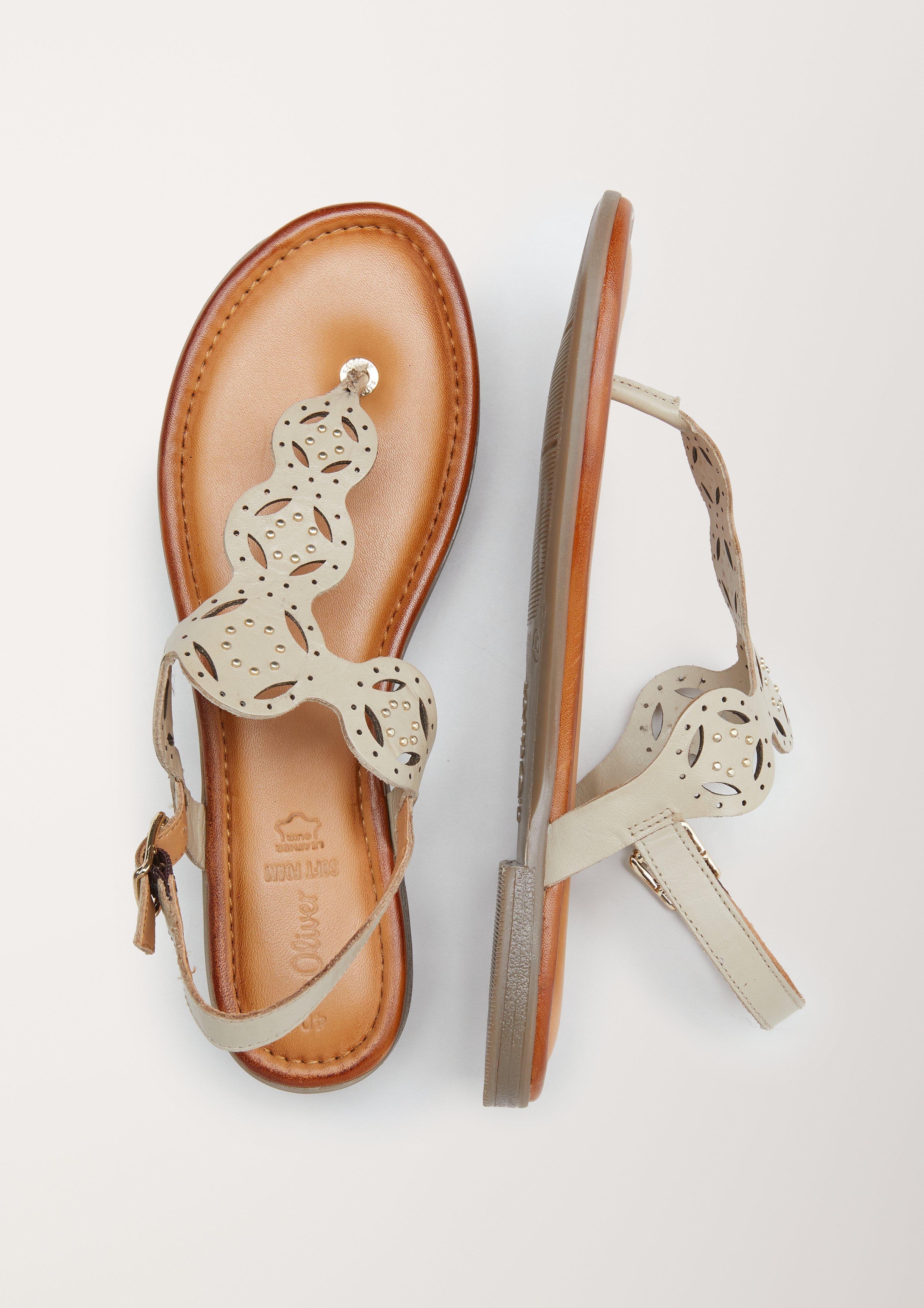 Sandalen aus Leder  6005763-400