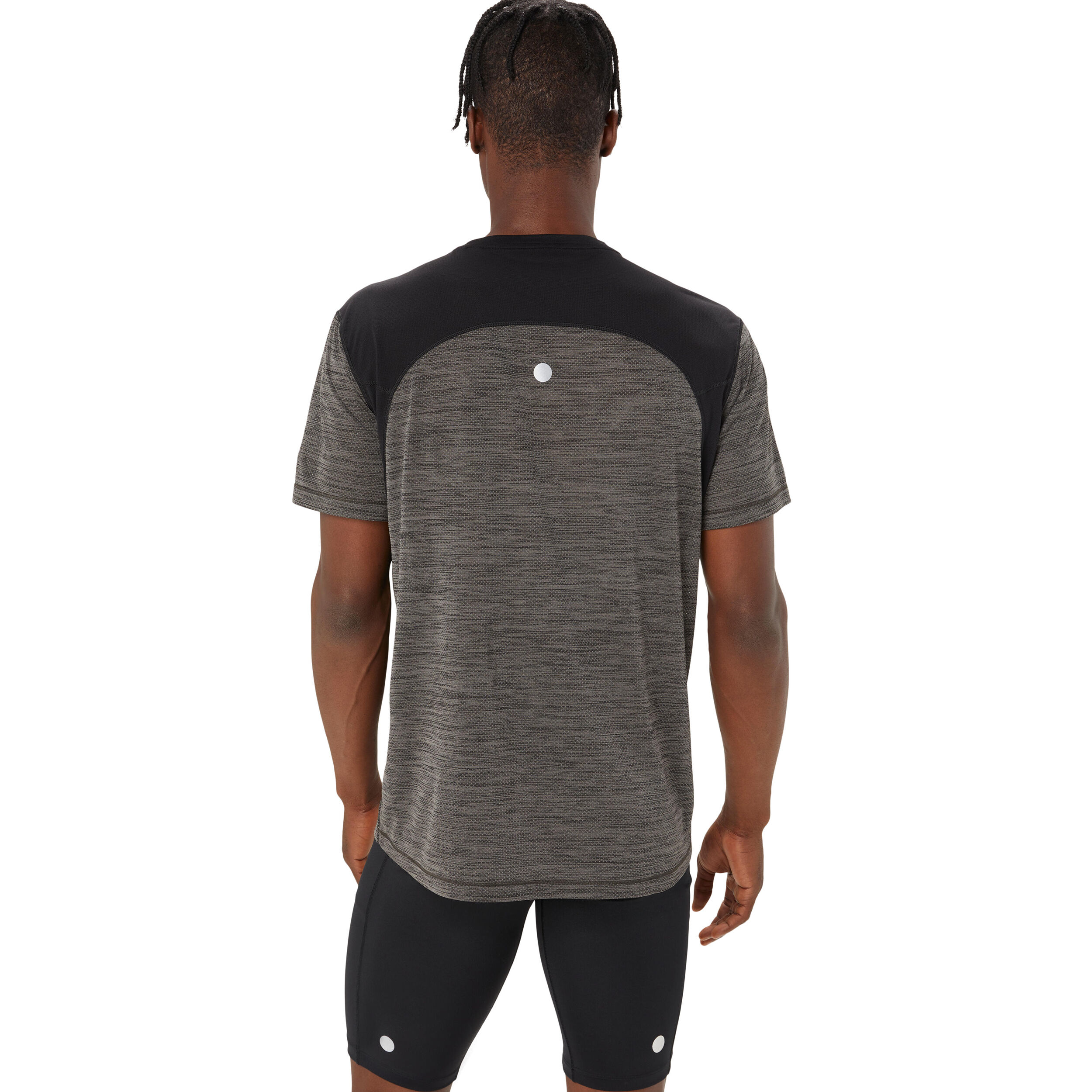 Road Laufshirt Herren - Schwarz