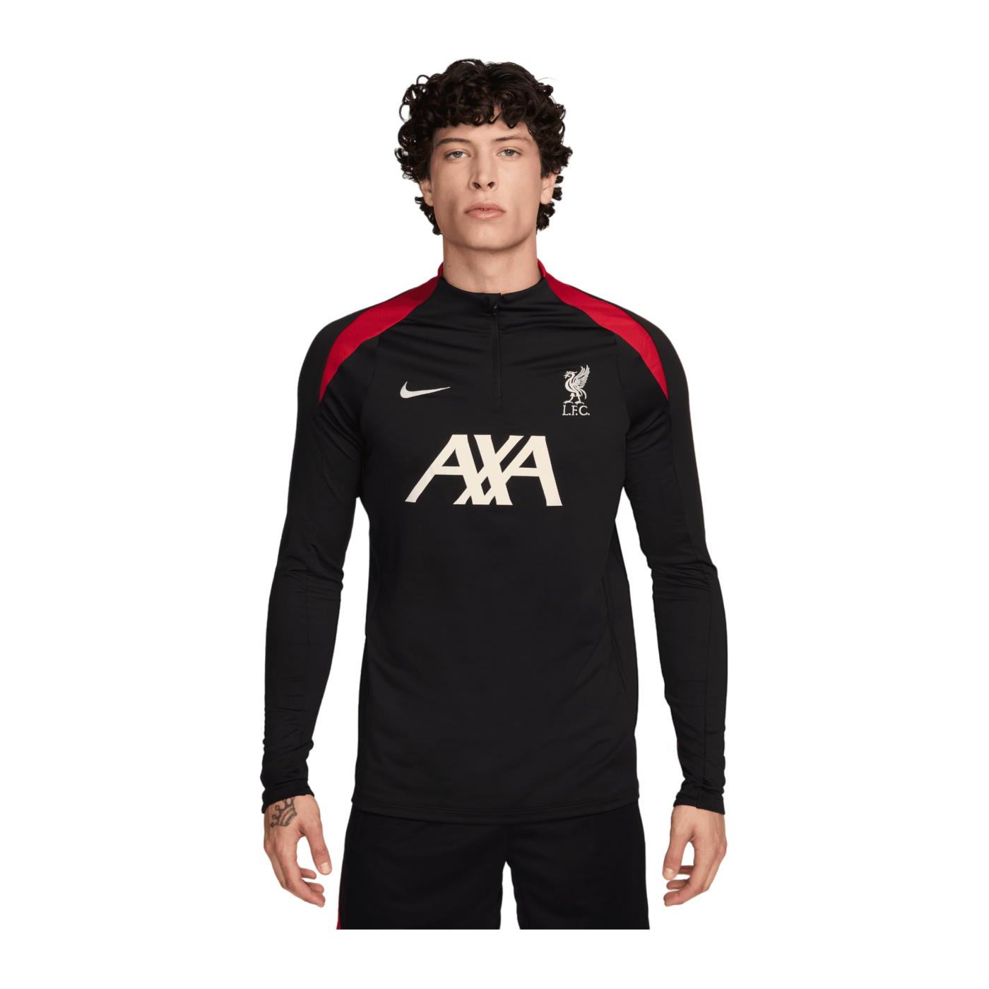 Nike FC Liverpool Drill Top Schwarz F013