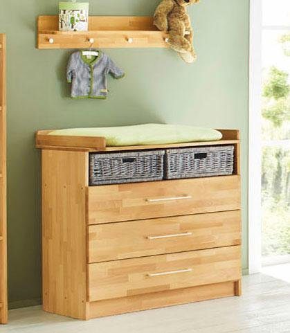 Pinolino® Wickelkommode Natura, breit; Made in Europe