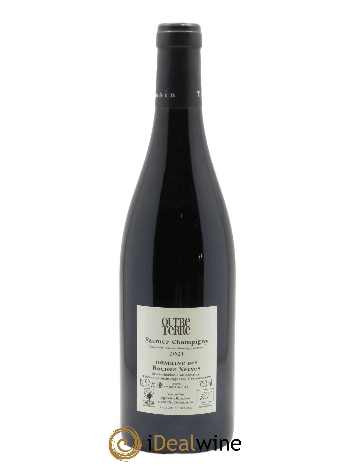 Saumur-Champigny Outre Terre Domaine des Roches Neuves - Thierry Germain  2021 - Lot de 1 Bouteille
