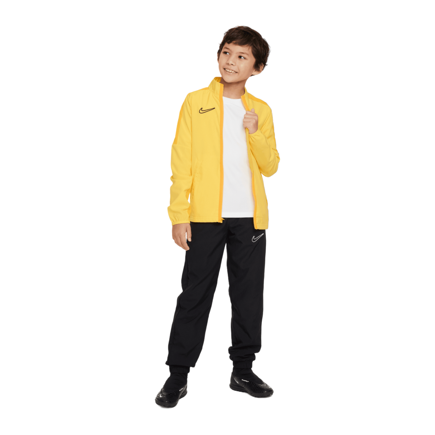 Nike Academy Woven Trainingsjacke Kids Gelb F719