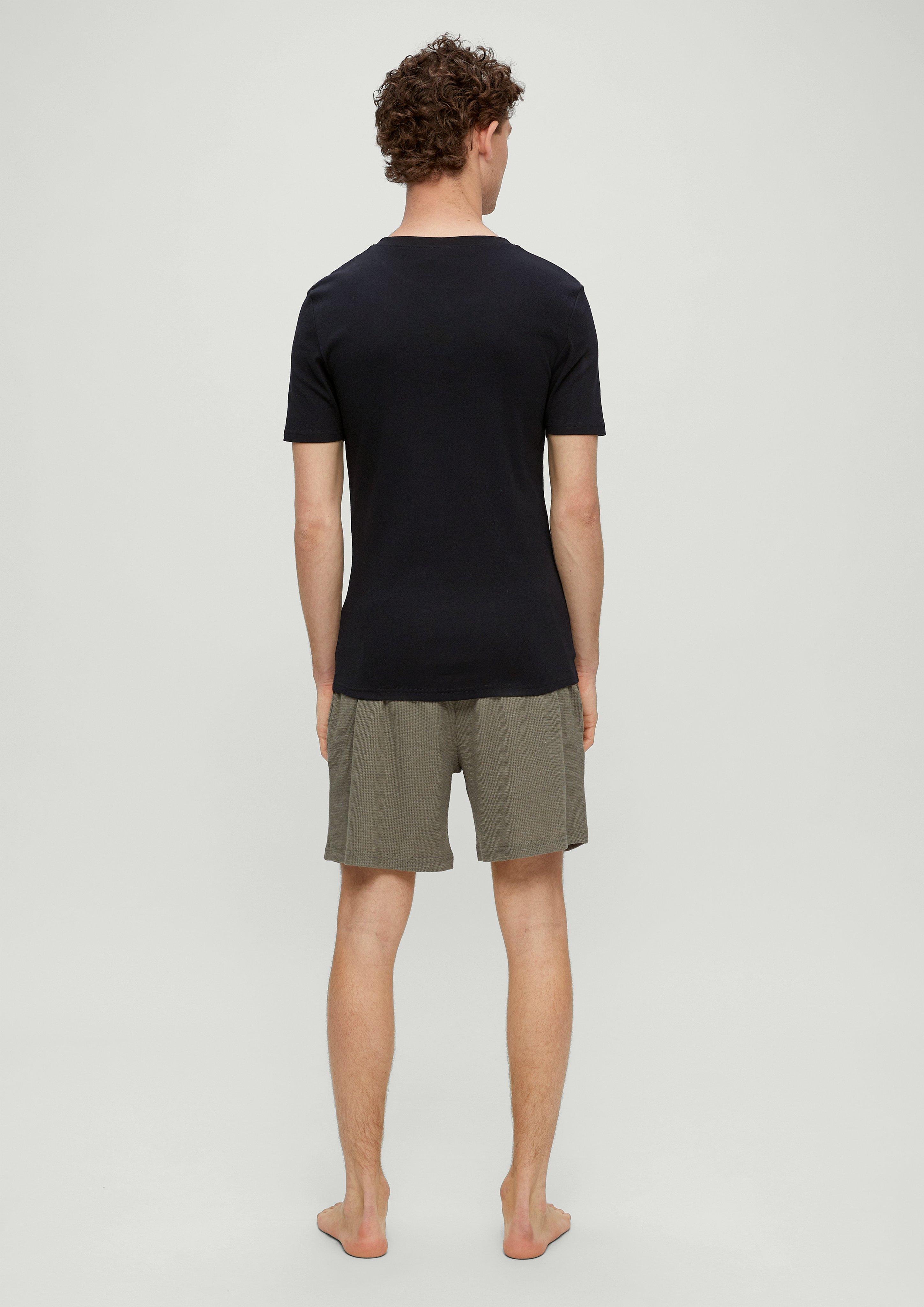 Pyjama-Shirt mit Knopfleiste  6008388-9999