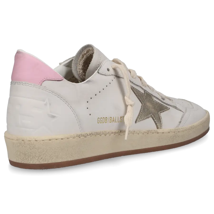 Golden Goose - Damenschuhe BALL STAR Kalbsleder - weiß