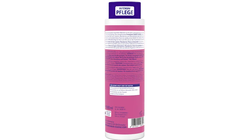 Dresdner Essenz Cremebad Sunset Glow 500 ml
