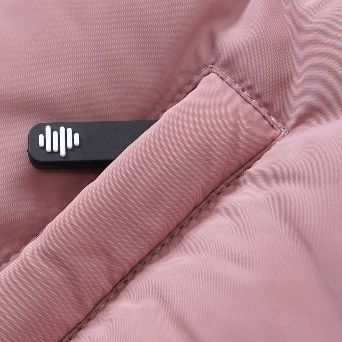 Mädchen Steppjacke mit Kapuze