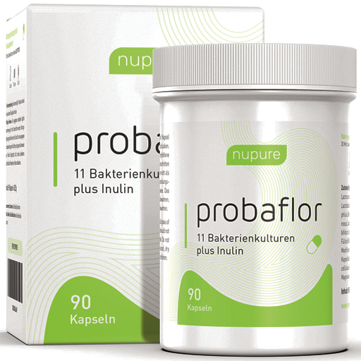 NUPURE probaflor Mikrobiotika magensaftres.Kapseln  90 St  Kapseln, magensaftresistent