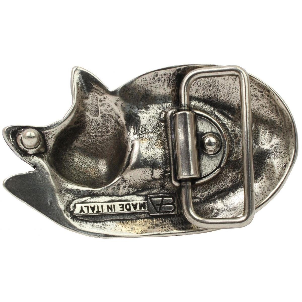 BELTINGER Gürtelschnalle Fox 4,0 cm - Buckle Wechselschließe Gürtelschließe 40mm - für Jagd-Out