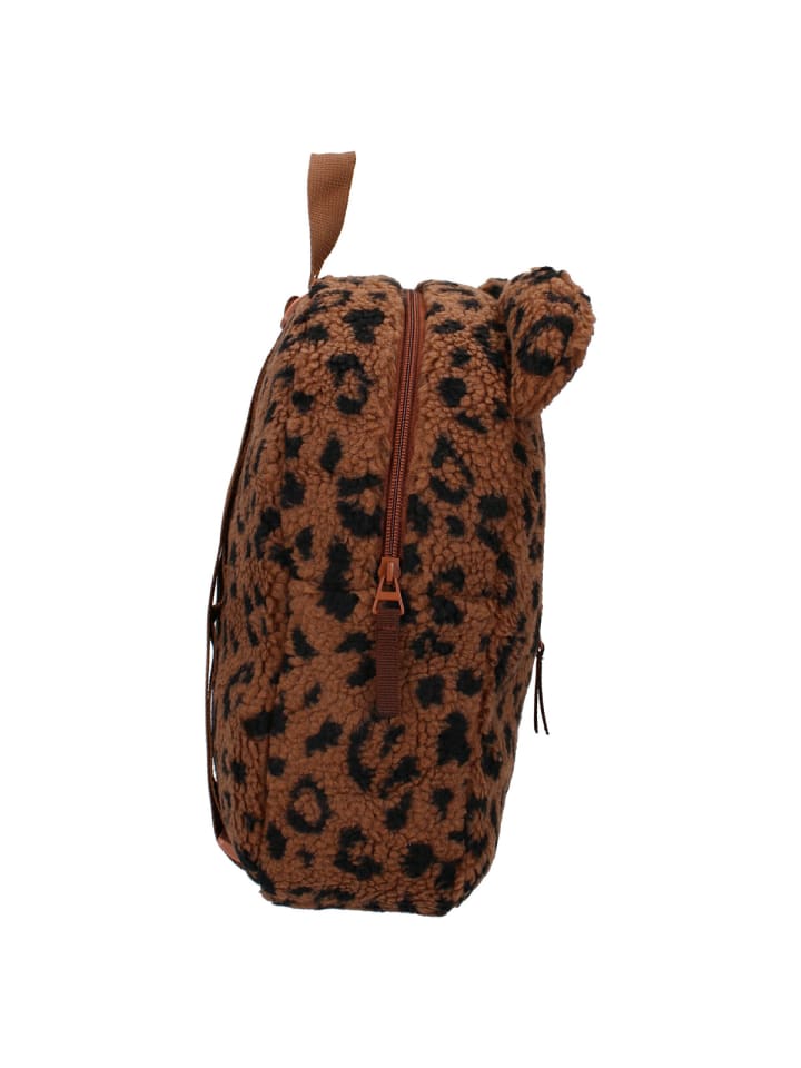 COFI 1453 Prêt Rucksack Buddies For Life Flauschiger Kinder-Rucksack in Braun günstig kaufen 31 cm