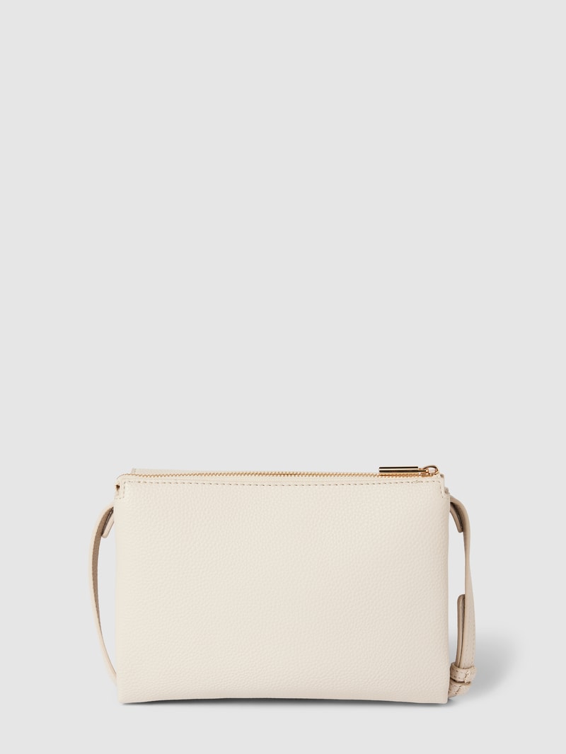 Handtasche mit Label-Applikation Modell 'CALIWEN' in beige