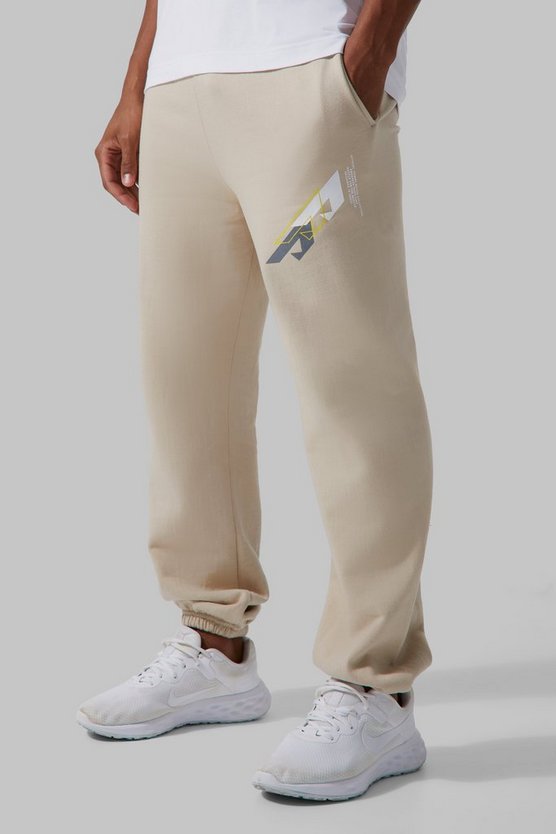 Active Oversize Jogginghose mit Print