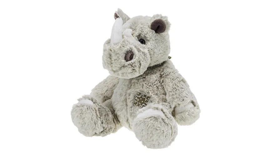 Müller - Toy Place - Plüsch Nashorn sitzend, 20cm