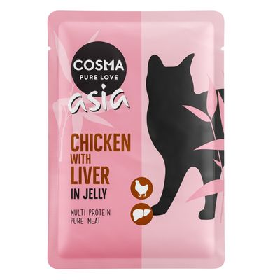 Cosma Asia in Jelly Frischebeutel 6 x 100 g