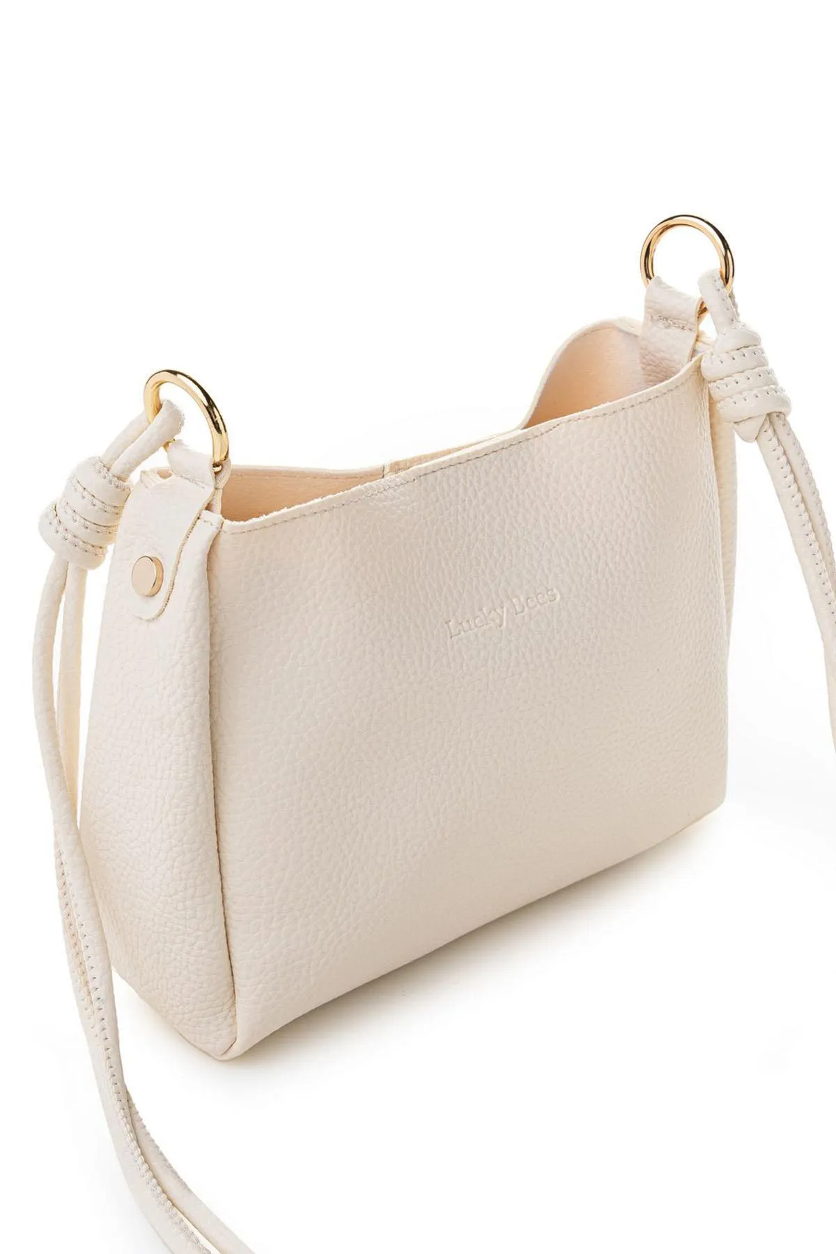 Lucky Bees  Umhängetasche - Beige - Unifarben