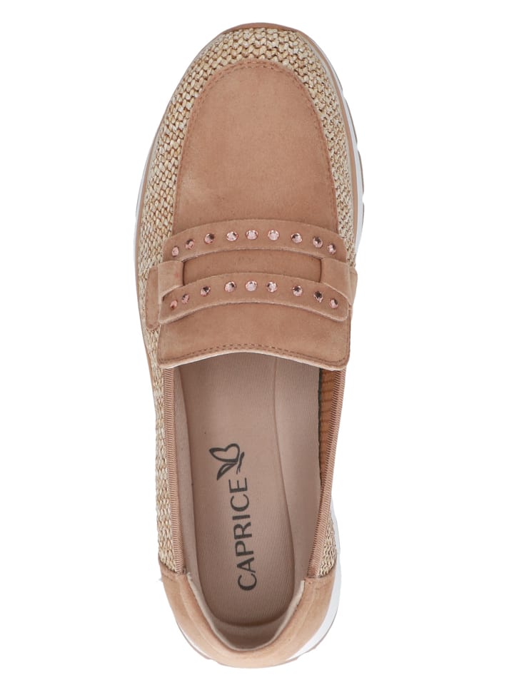 Caprice Halbschuhe beige günstig kaufen