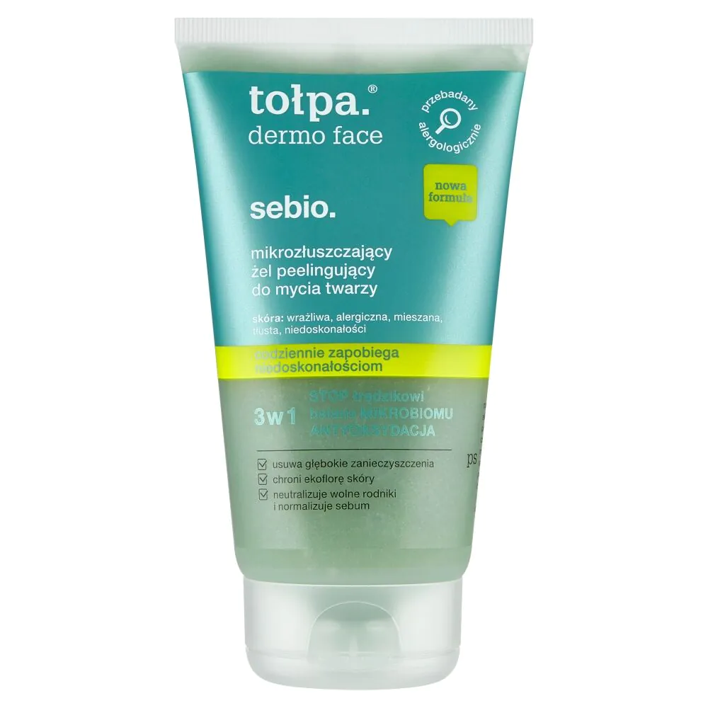 Tołpa SeBIO Peeling ansigtsvaskegel