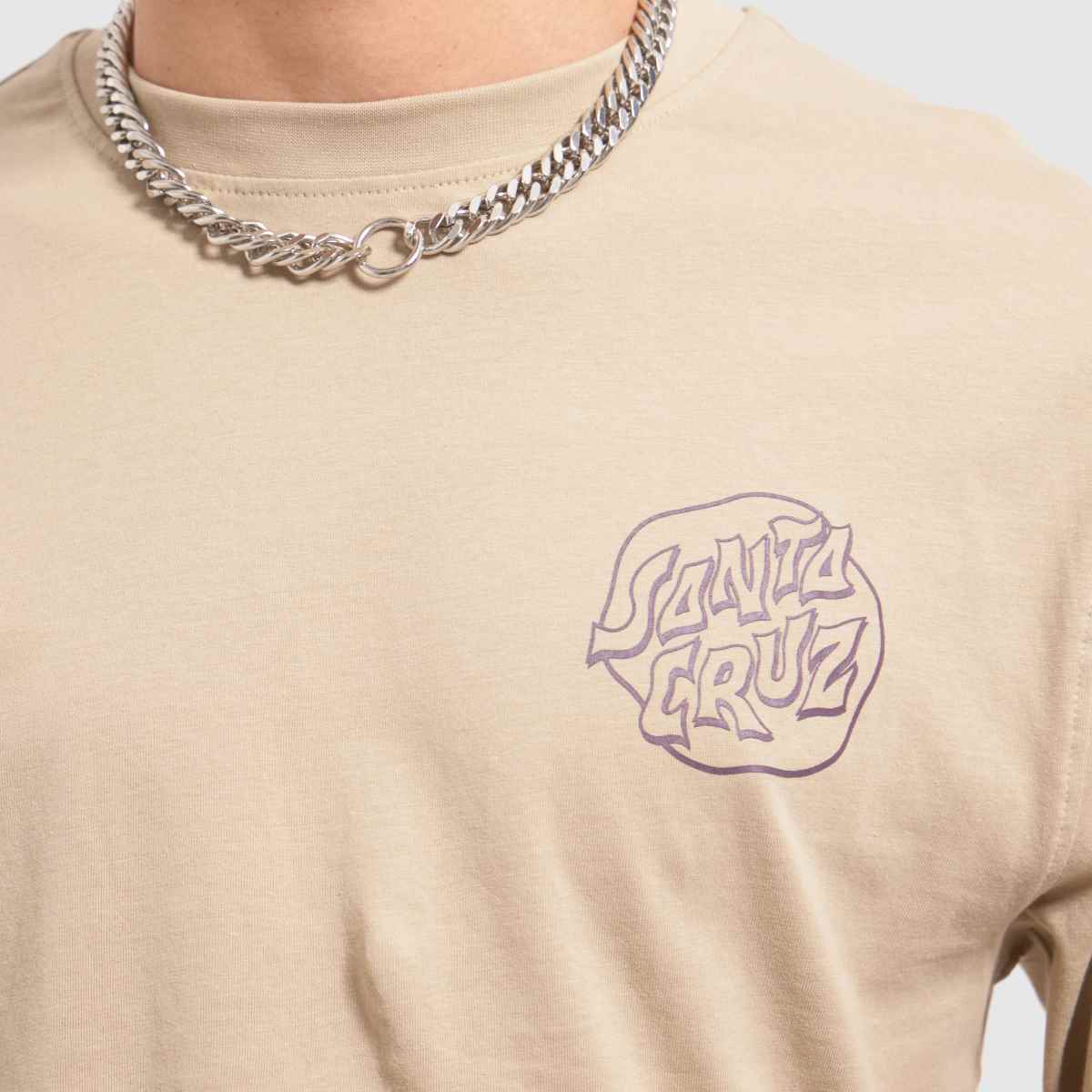 Santa Cruz – Fever Dream – Ljusgrön t-shirt med prickar