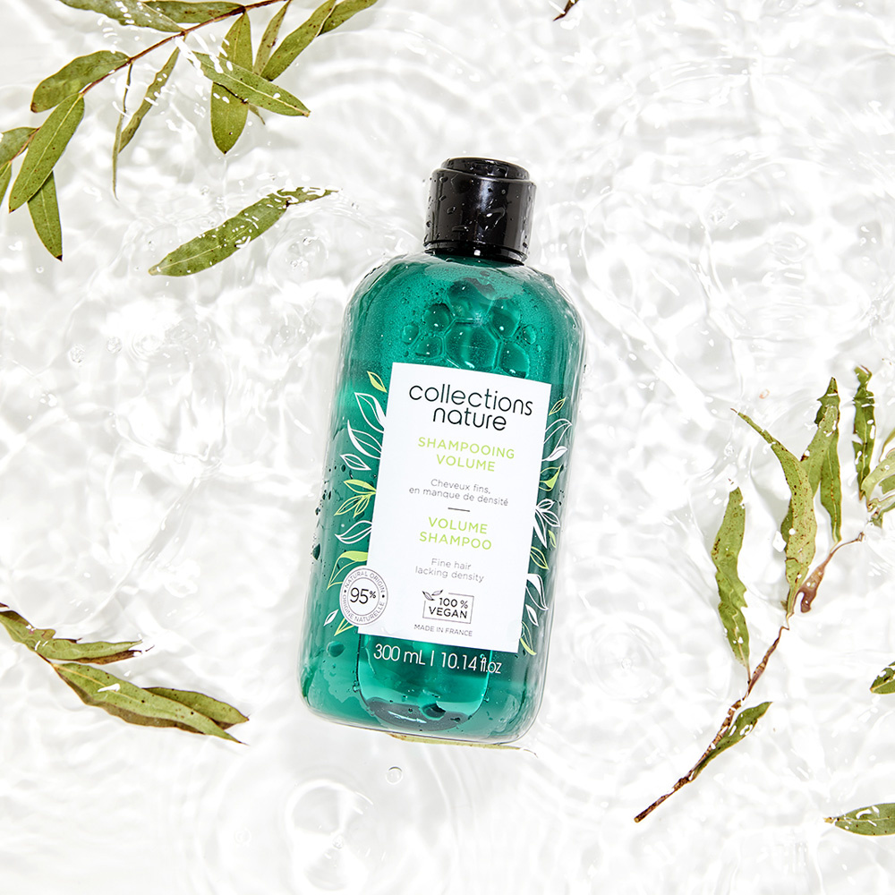 Collections Nature Shampooing Volume Idéal pour les cheveux fins en perte dedensité