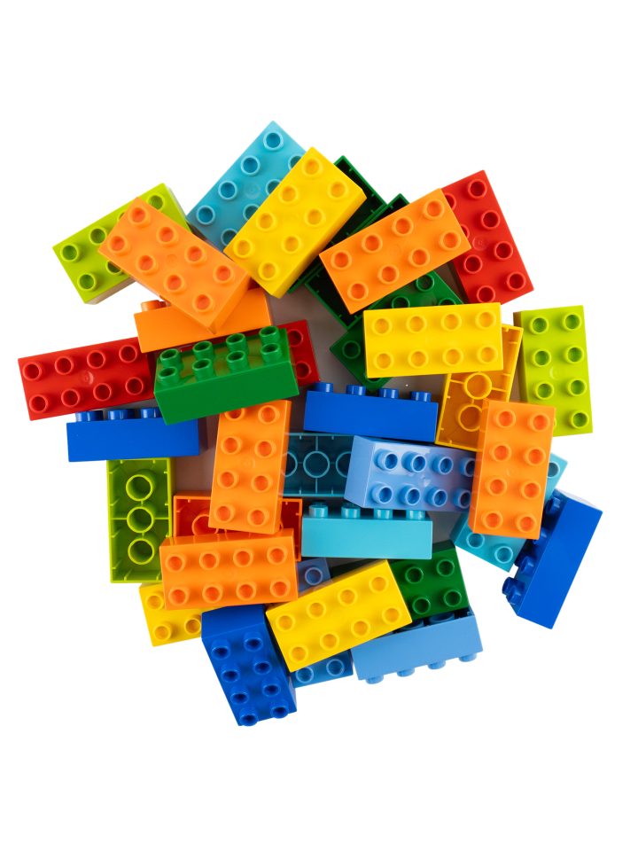 LEGO DUPLO® 2x4 Bausteine Bunt Gemischt 3011 - ab 18 Monaten in multicolored günstig kaufen