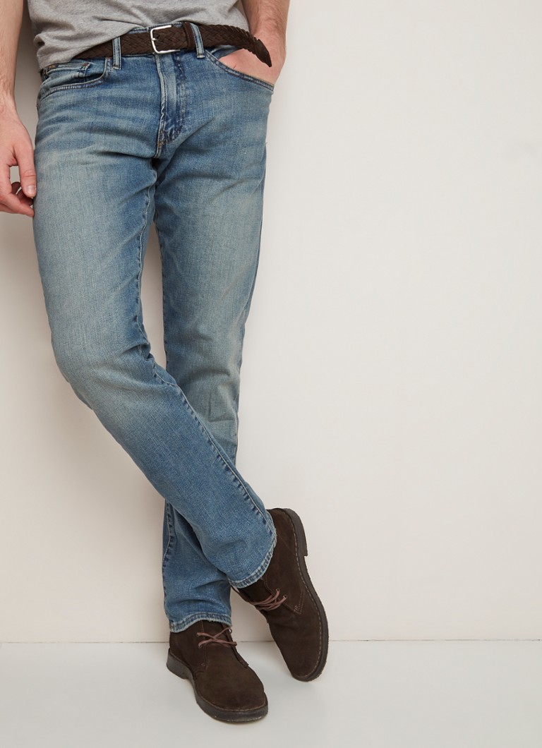 Jeansy Ralph Lauren z prostymi nogawkami i elastyczną cholewką