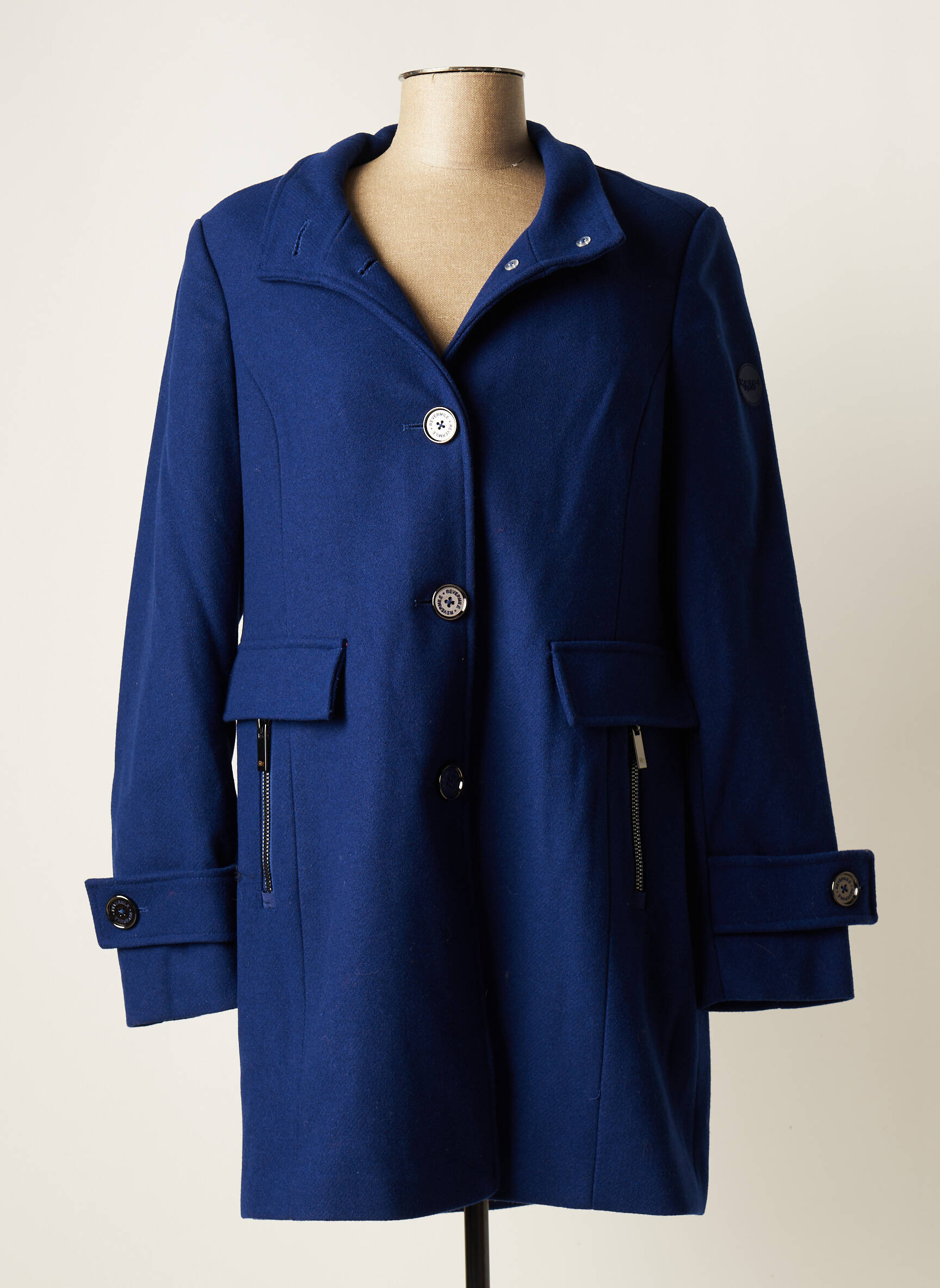 Rever Mile Manteaux Longs Femme couleur bleu